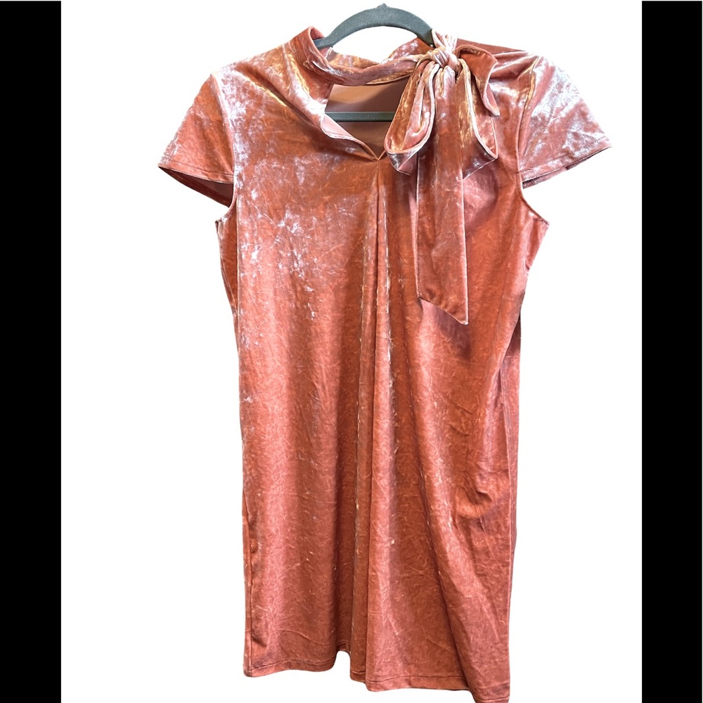 NWOT Madewell Crushed Velvet Mini Dress Sz SM